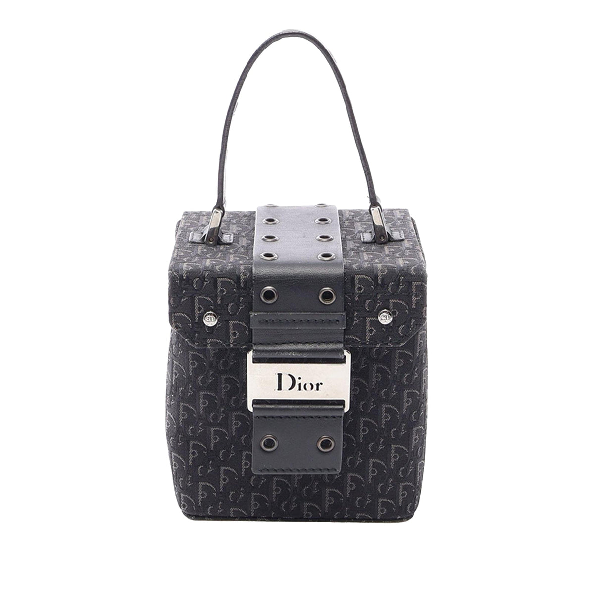 Dior Diorissimo Trotter Canvas Street Chic Vanity Bag