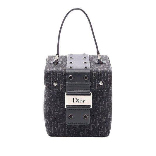 Dior Diorissimo Trotter Canvas Street Chic Vanity Bag