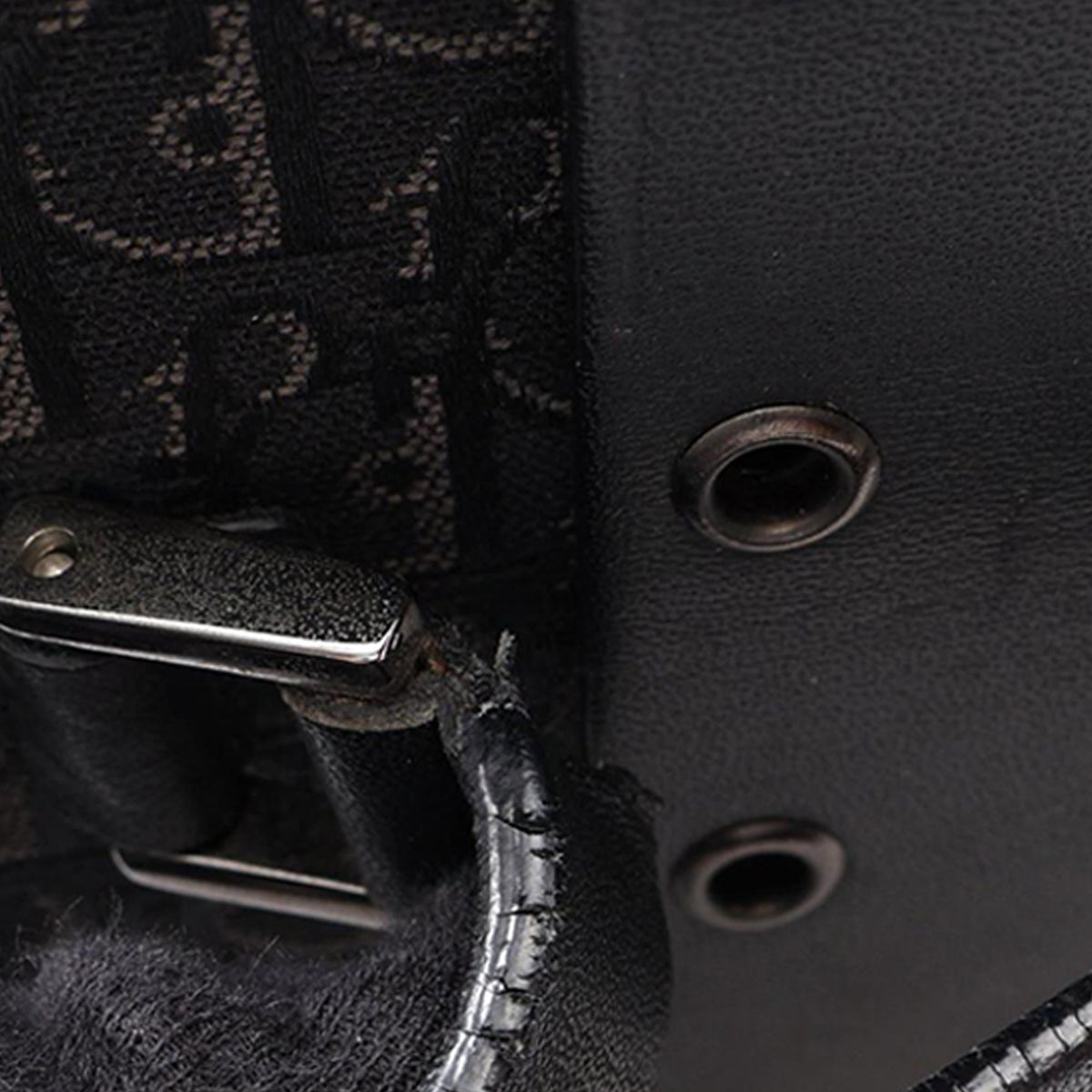 Dior Diorissimo Trotter Canvas Street Chic Vanity Bag