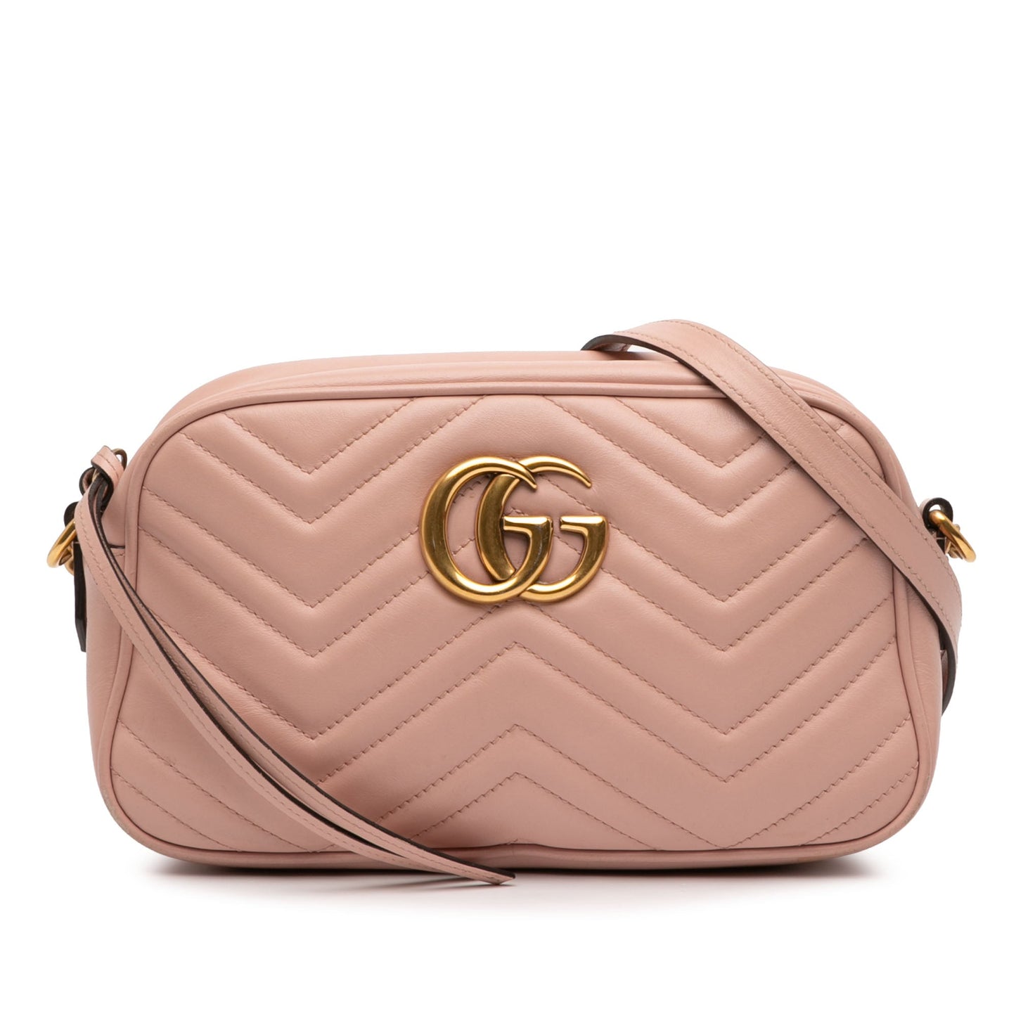 Gucci Small GG Marmont Matelasse Leather Crossbody