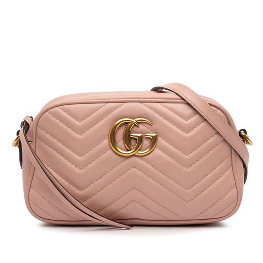 Gucci Small GG Marmont Matelasse Leather Crossbody