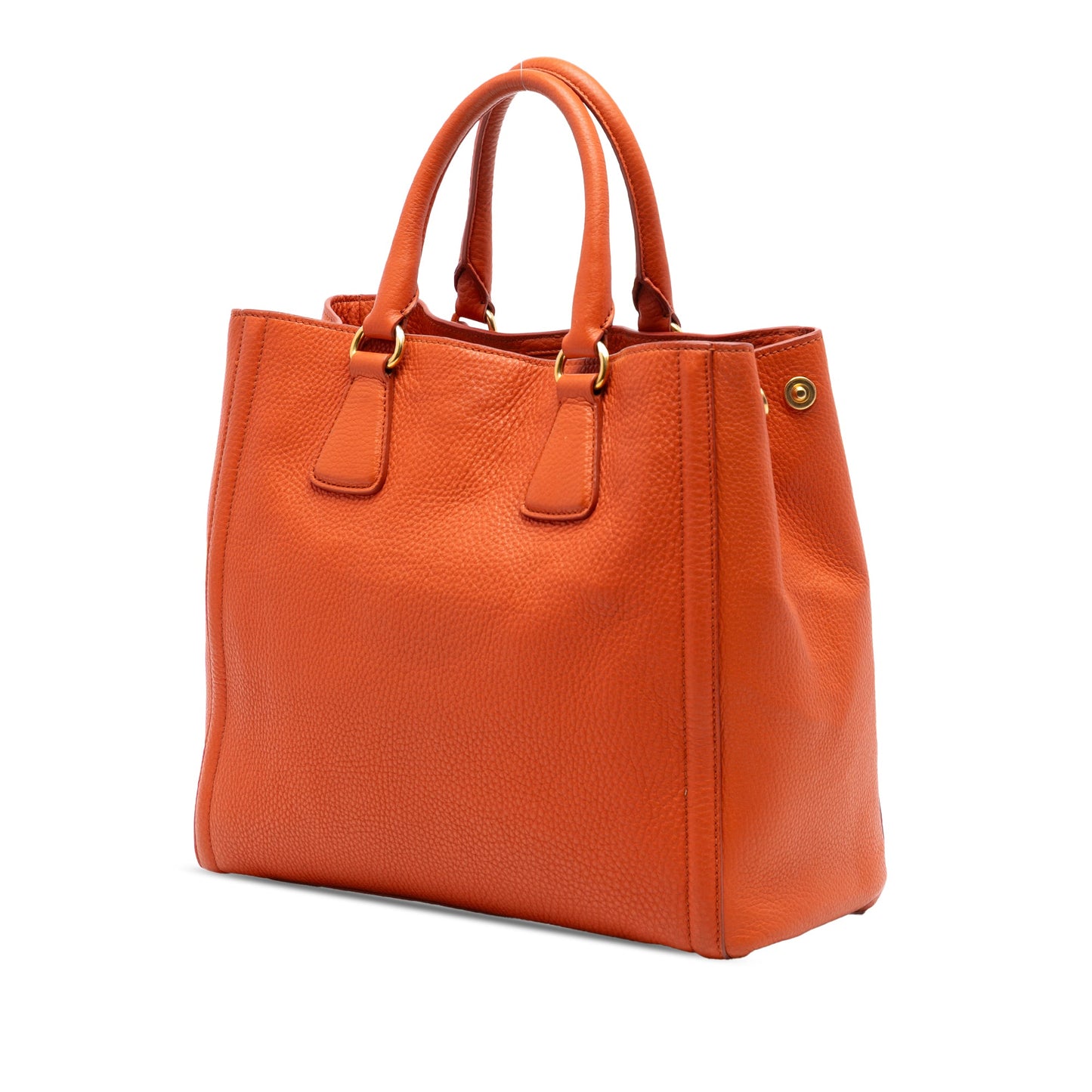 Prada Vitello Daino Open Convertible Tote