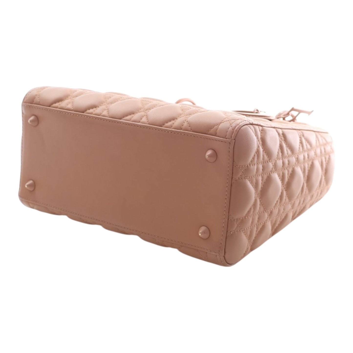 Dior Medium Ultra Matte Calfskin Cannage Lady Dior
