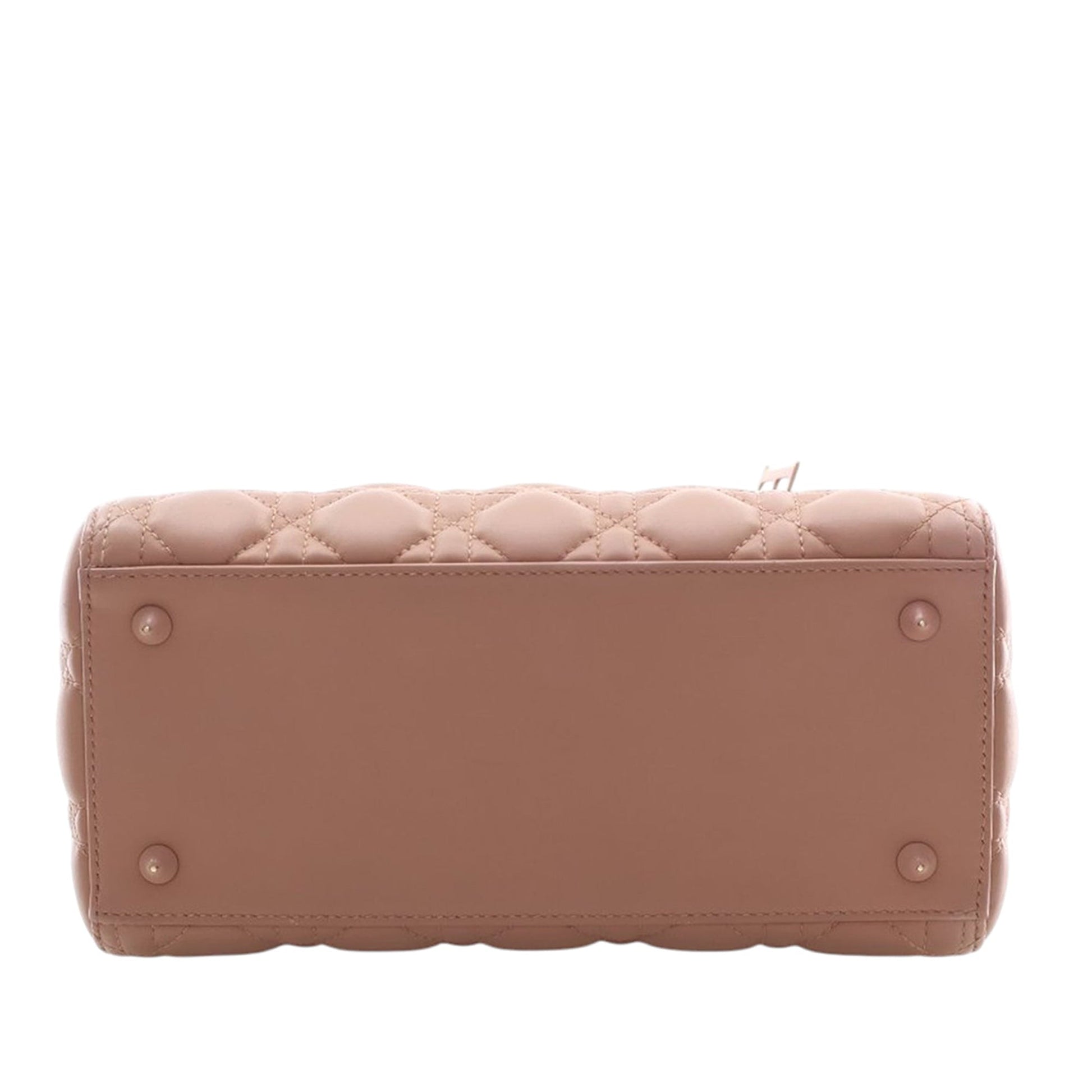 Dior Medium Ultra Matte Calfskin Cannage Lady Dior