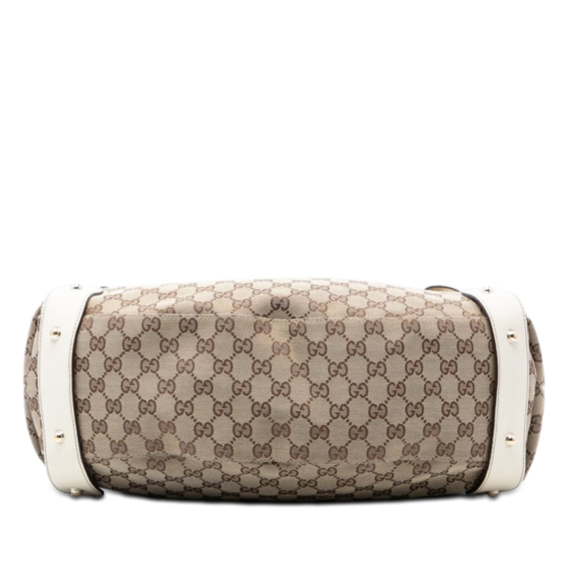 GG Canvas Horsebit Pelham Shoulder Bag