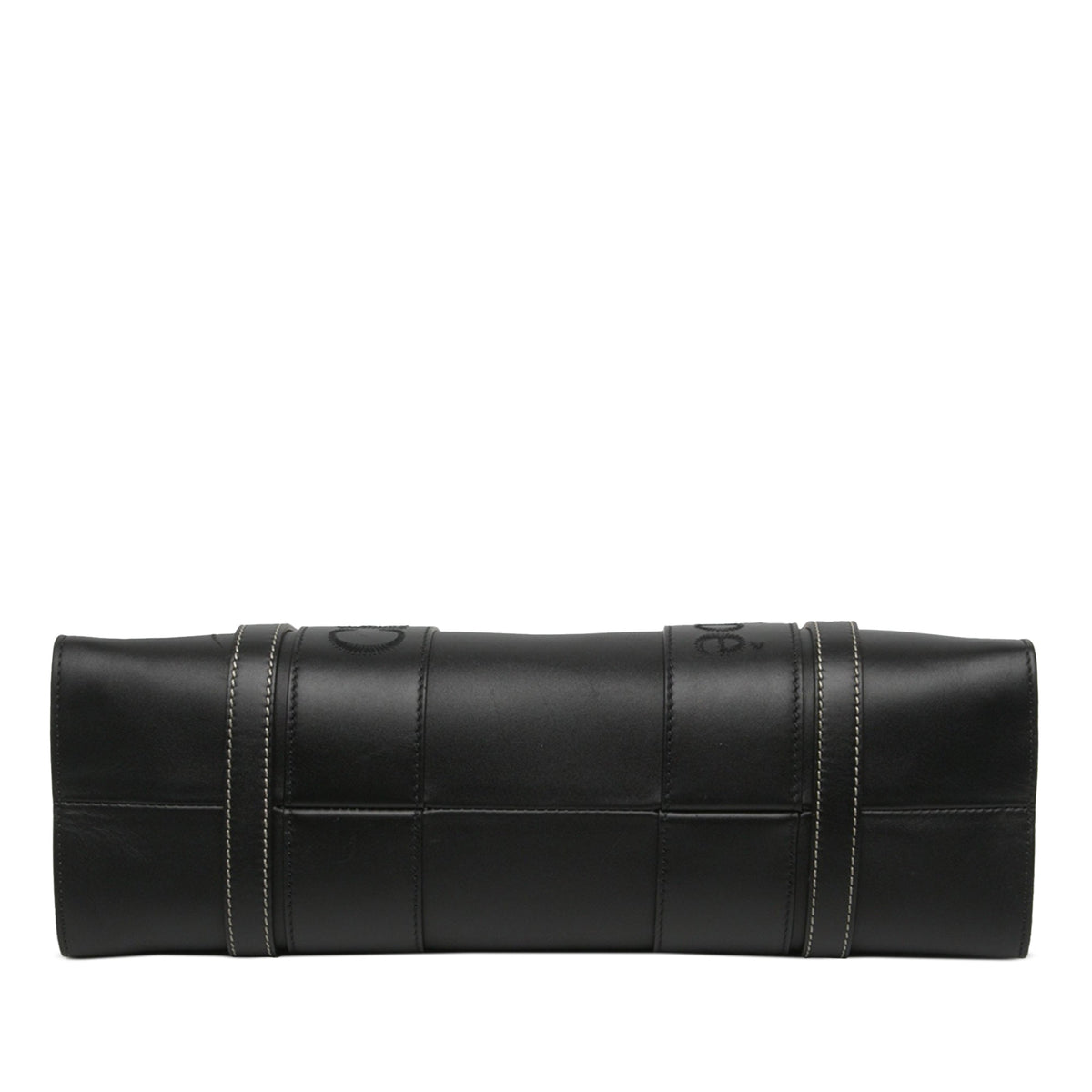 Chloé Medium Calfskin Woody Tote — Black