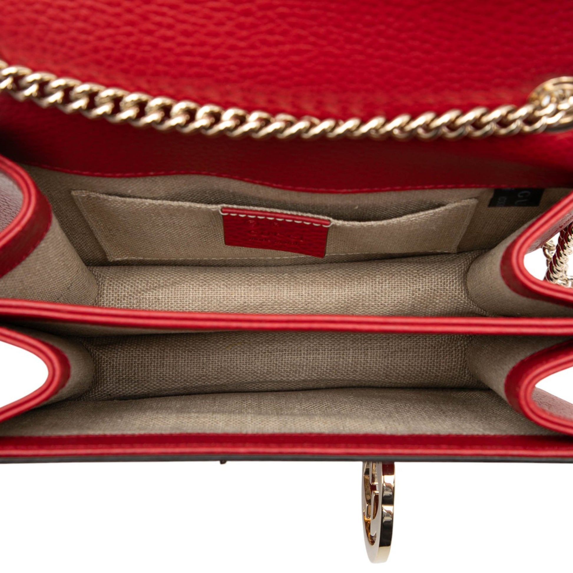 Gucci Small Dollar Calfskin Interlocking G Crossbody