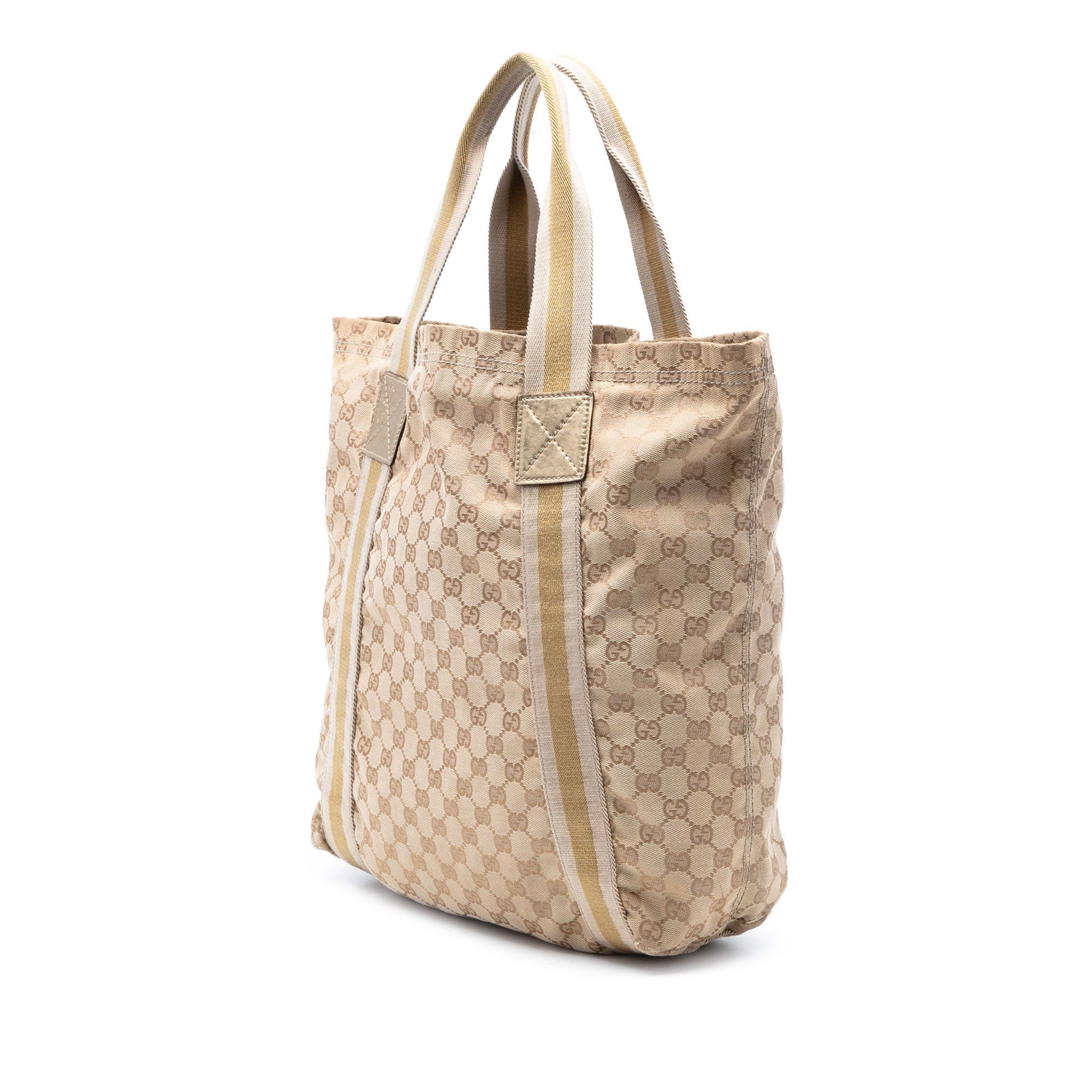 Gucci GG Canvas Web Tote
