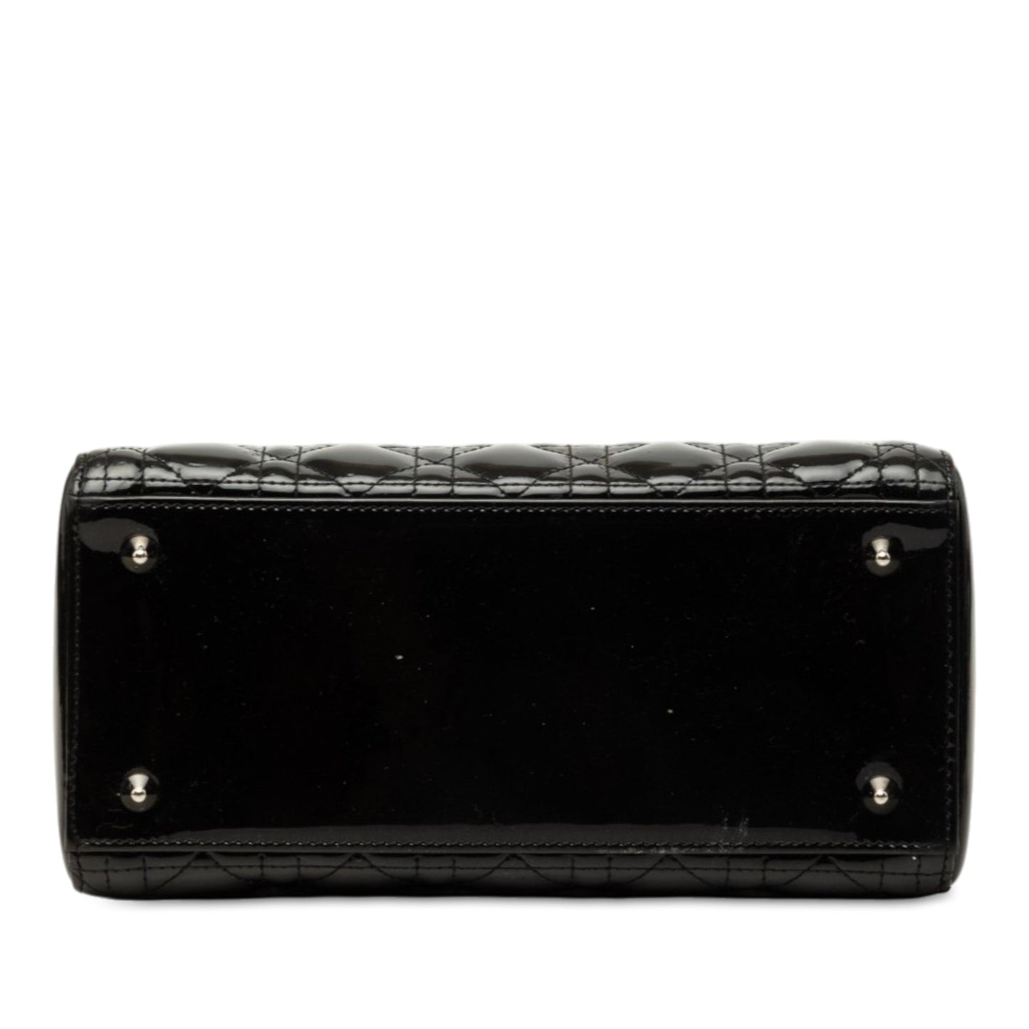 Dior Medium Patent Cannage Lady Dior