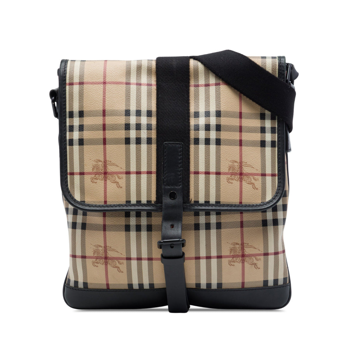 Burberry Haymarket Check Coated Canvas Crossbody