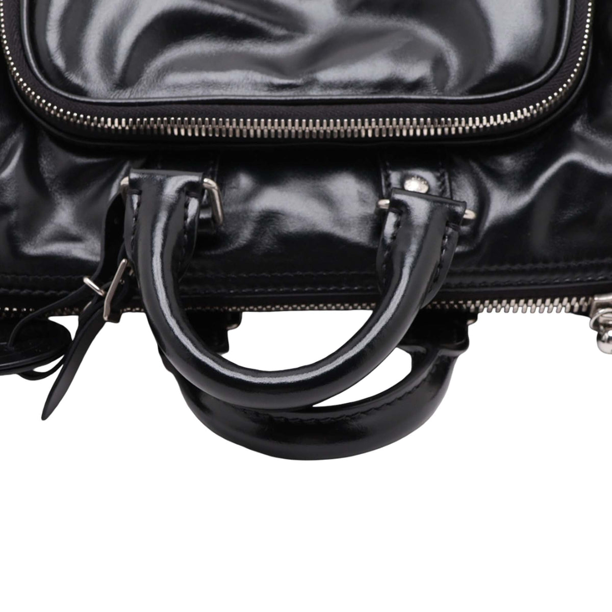 Louis Vuitton Glossy Calfskin Keepall Cargo Bandouliere 25