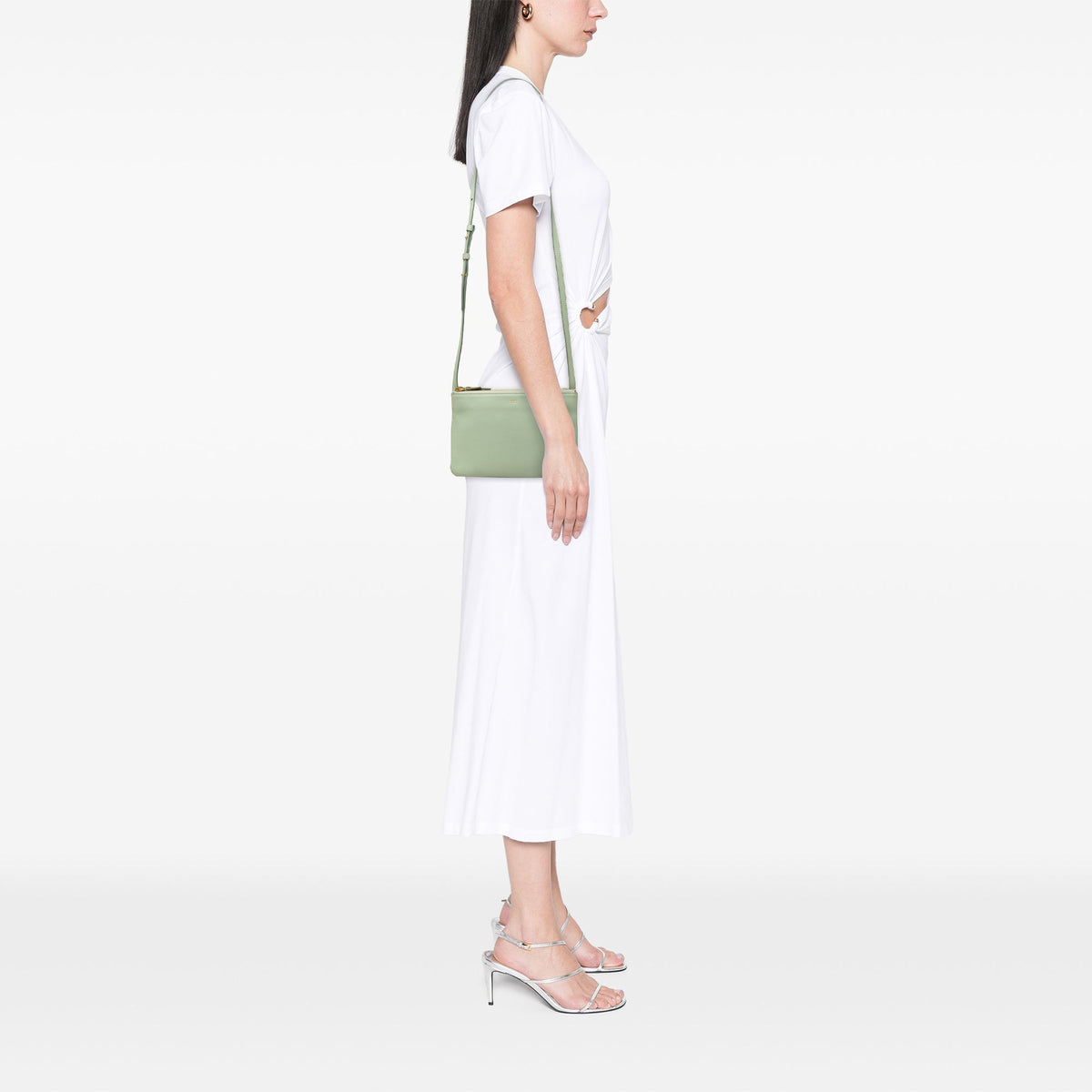 Celine Small Lambskin Trio Crossbody