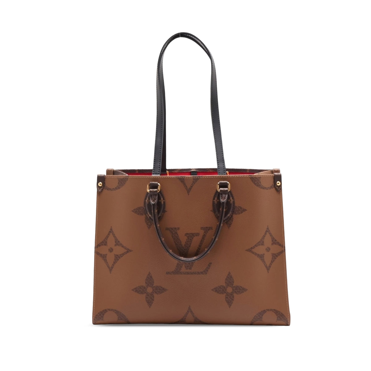 Louis Vuitton Monogram Reverse Giant OnTheGo MM — Brown