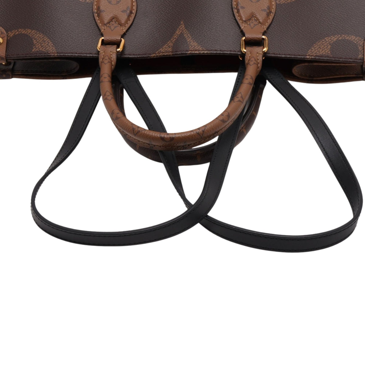 Louis Vuitton Monogram Reverse Giant OnTheGo MM — Brown