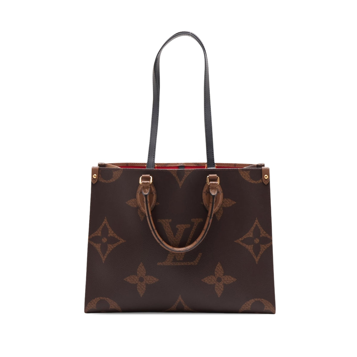Louis Vuitton Monogram Reverse Giant OnTheGo MM — Brown