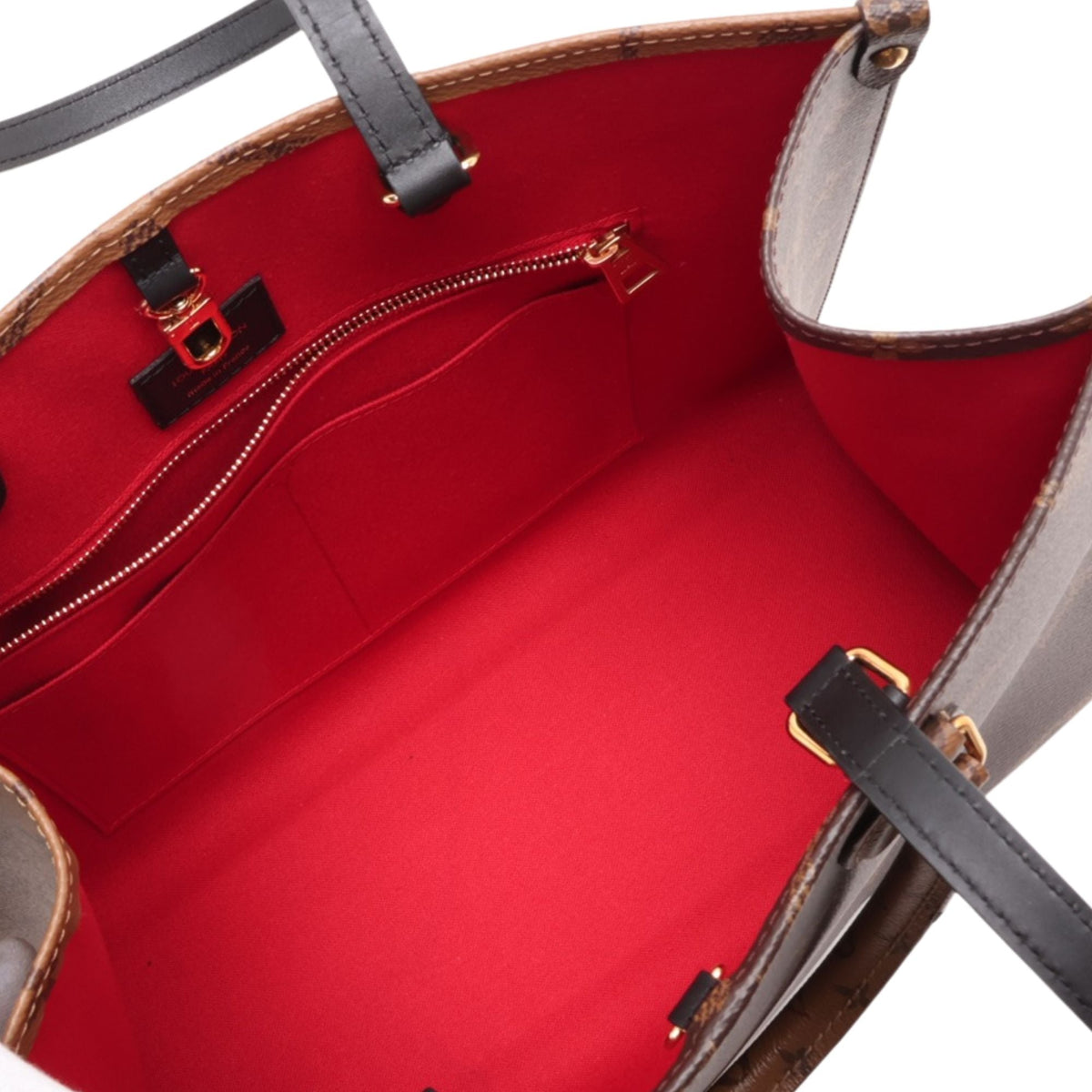 Louis Vuitton Monogram Reverse Giant OnTheGo MM — Brown