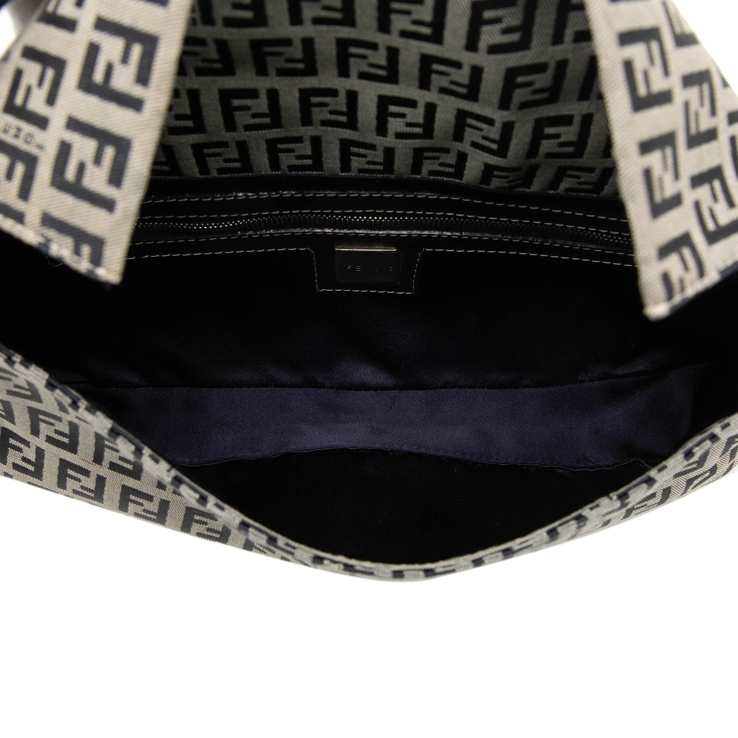 Fendi Zucchino Canvas Baguette