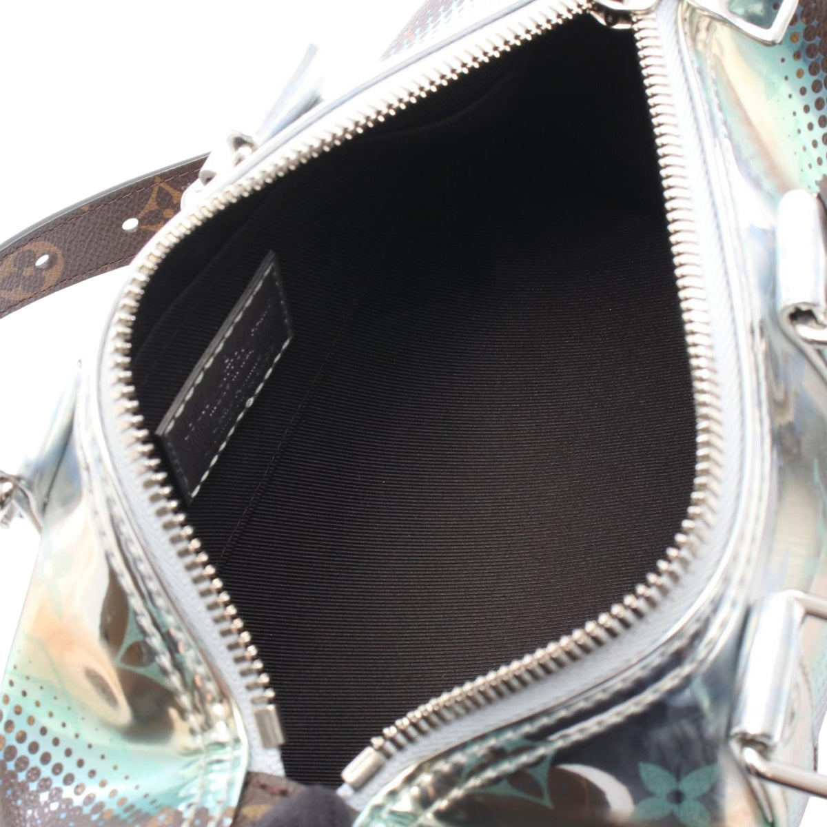 Louis Vuitton Monogram Metallic Nebula Keepall Bandouliere 25