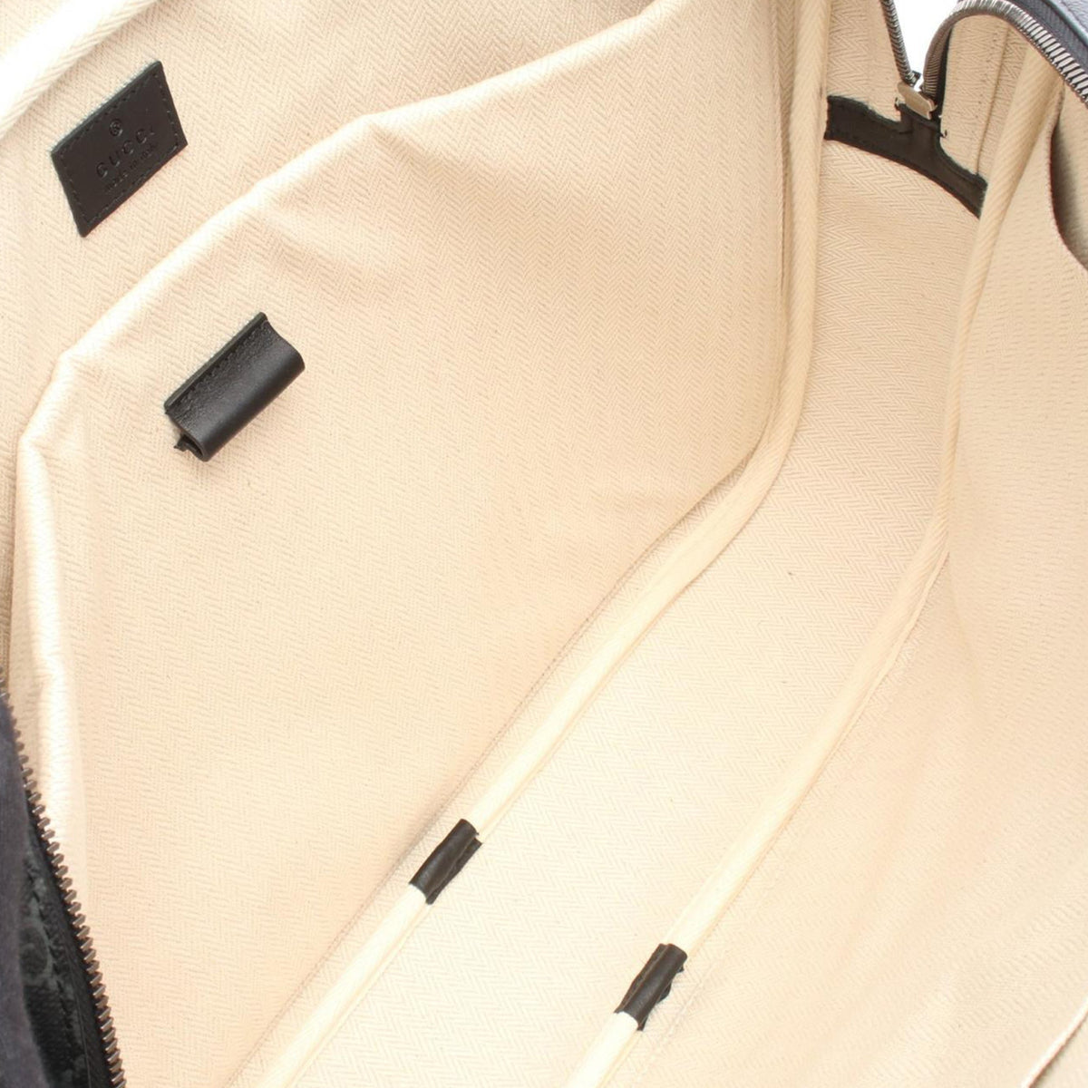 Gucci Medium GG Supreme Emblem Briefcase