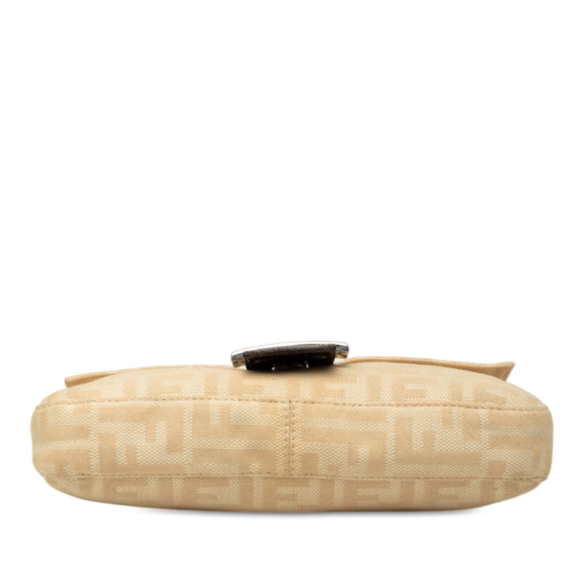 Fendi Zucca Canvas Baguette — Beige