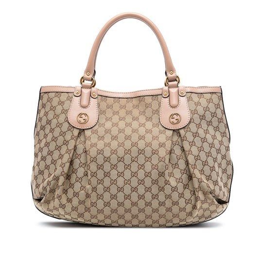 Gucci Large GG Canvas Scarlett Tote