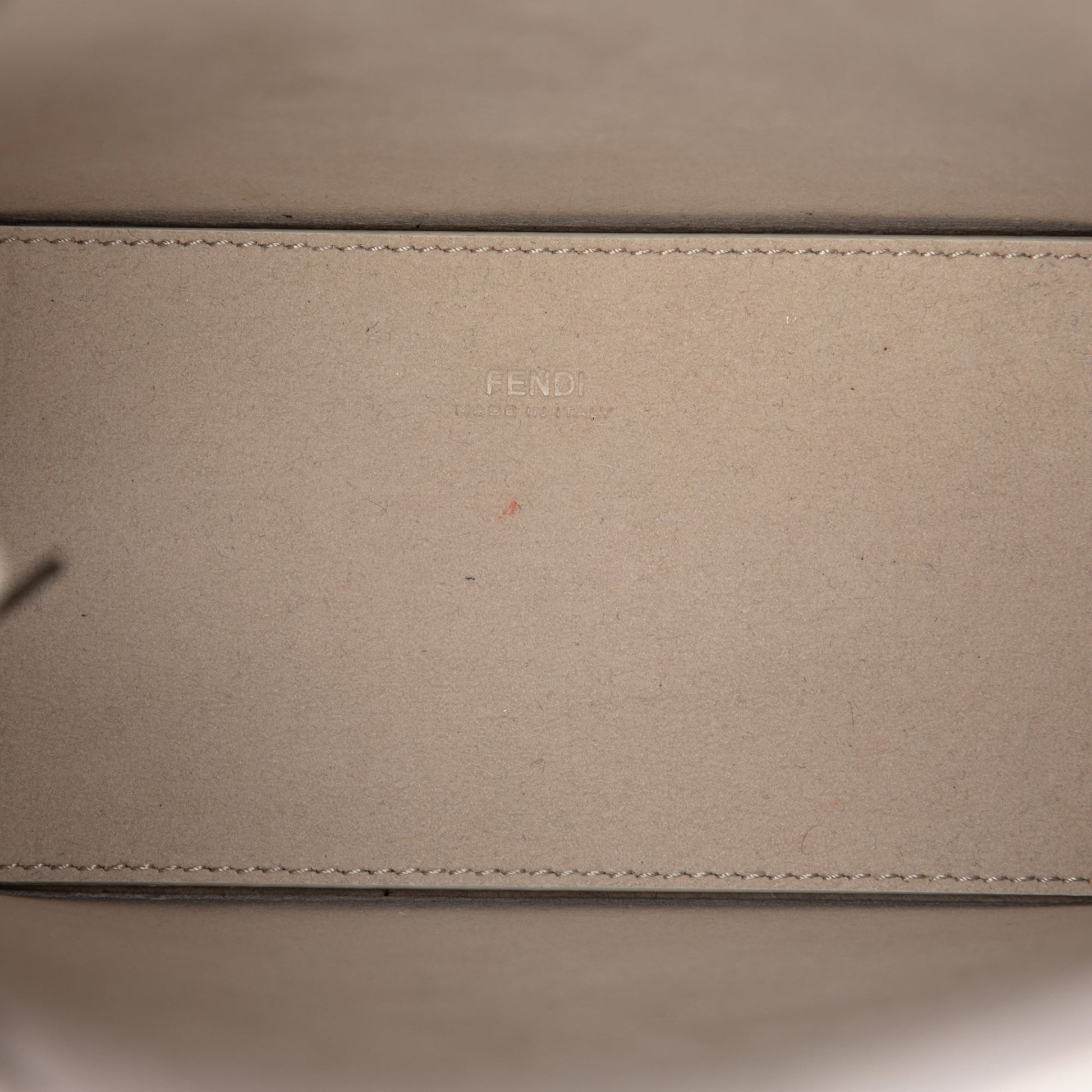 Fendi Small Leather Shopping Tote