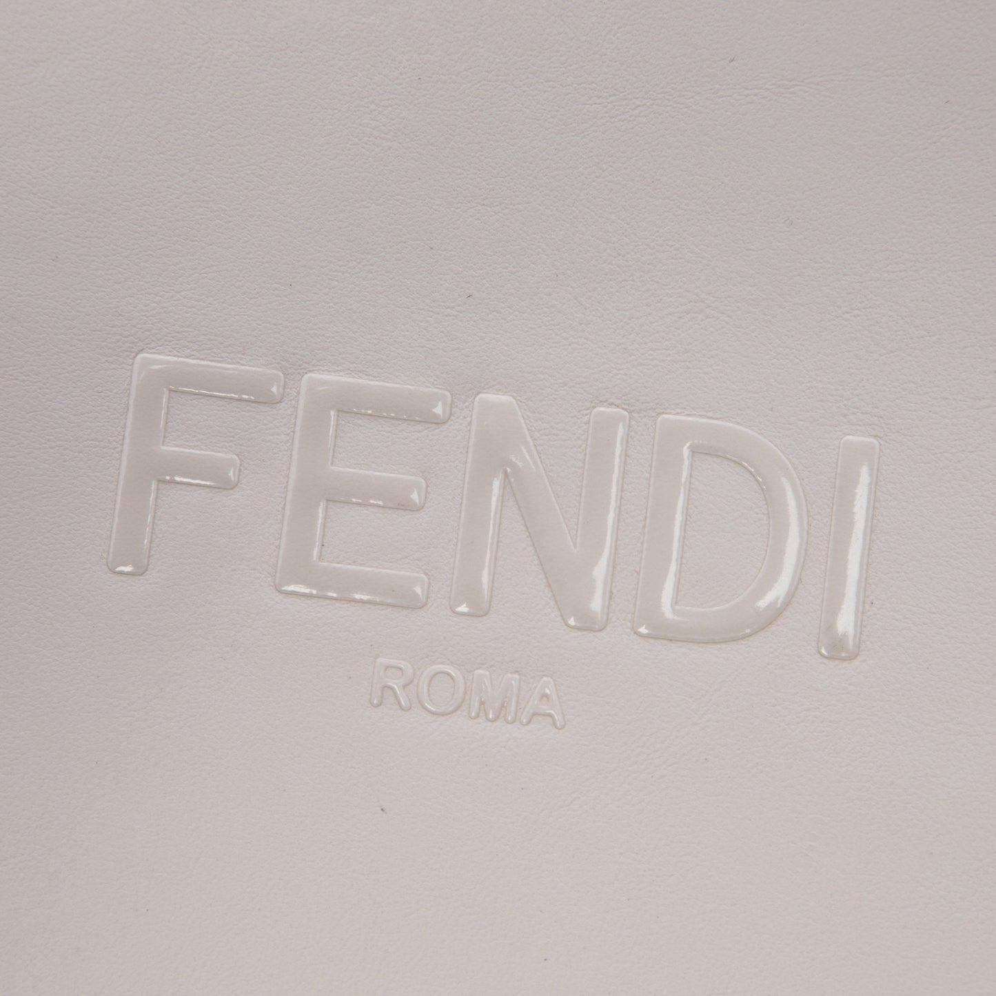 Fendi Small Leather Shopping Tote