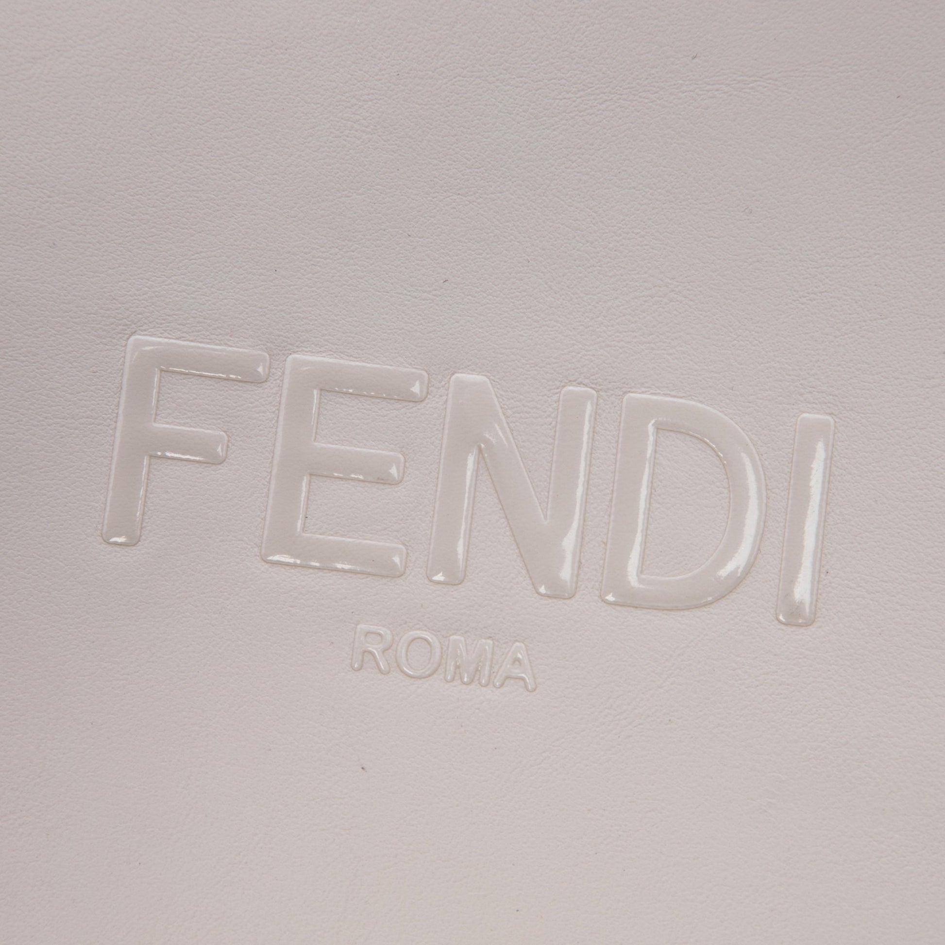 Fendi Small Leather Shopping Tote