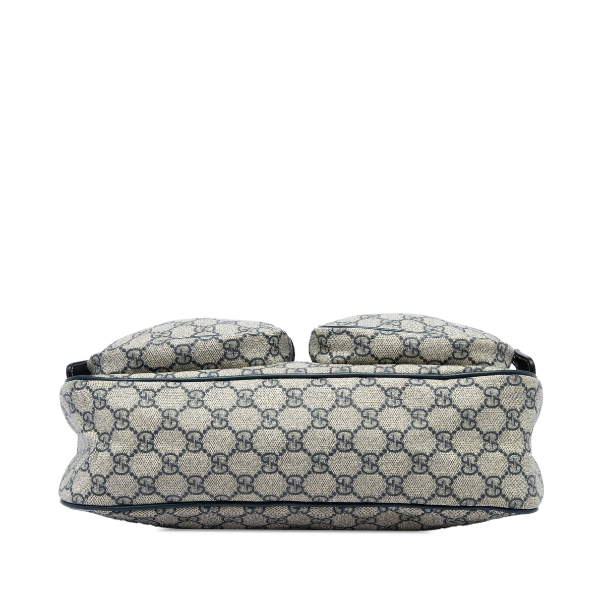 Gucci GG Supreme Double Pocket Crossbody