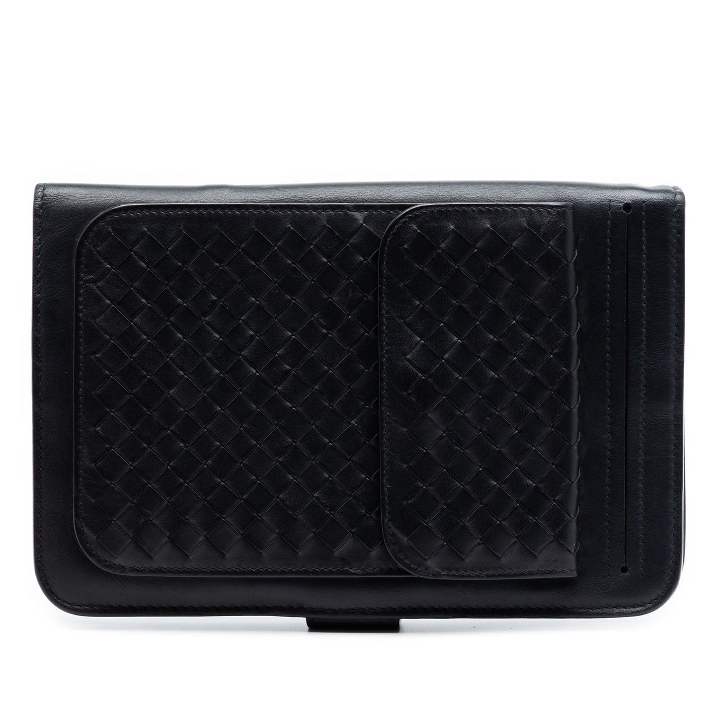 Bottega Veneta Nappa Intrecciato Organizer Clutch