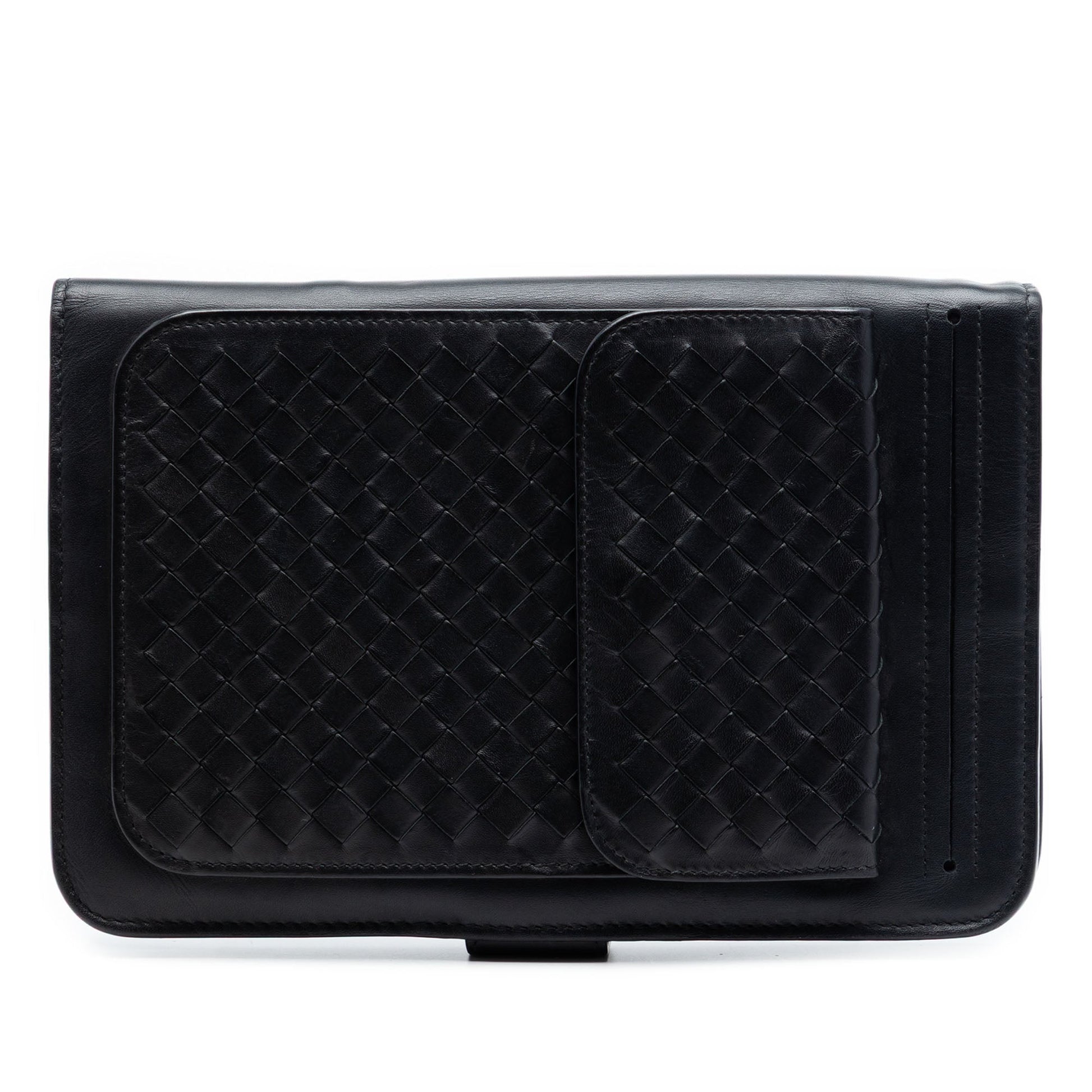 Bottega Veneta Nappa Intrecciato Organizer Clutch