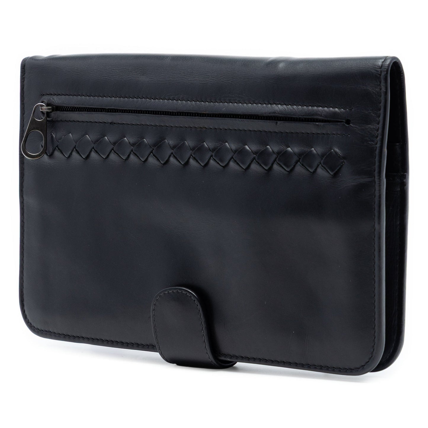 Bottega Veneta Nappa Intrecciato Organizer Clutch