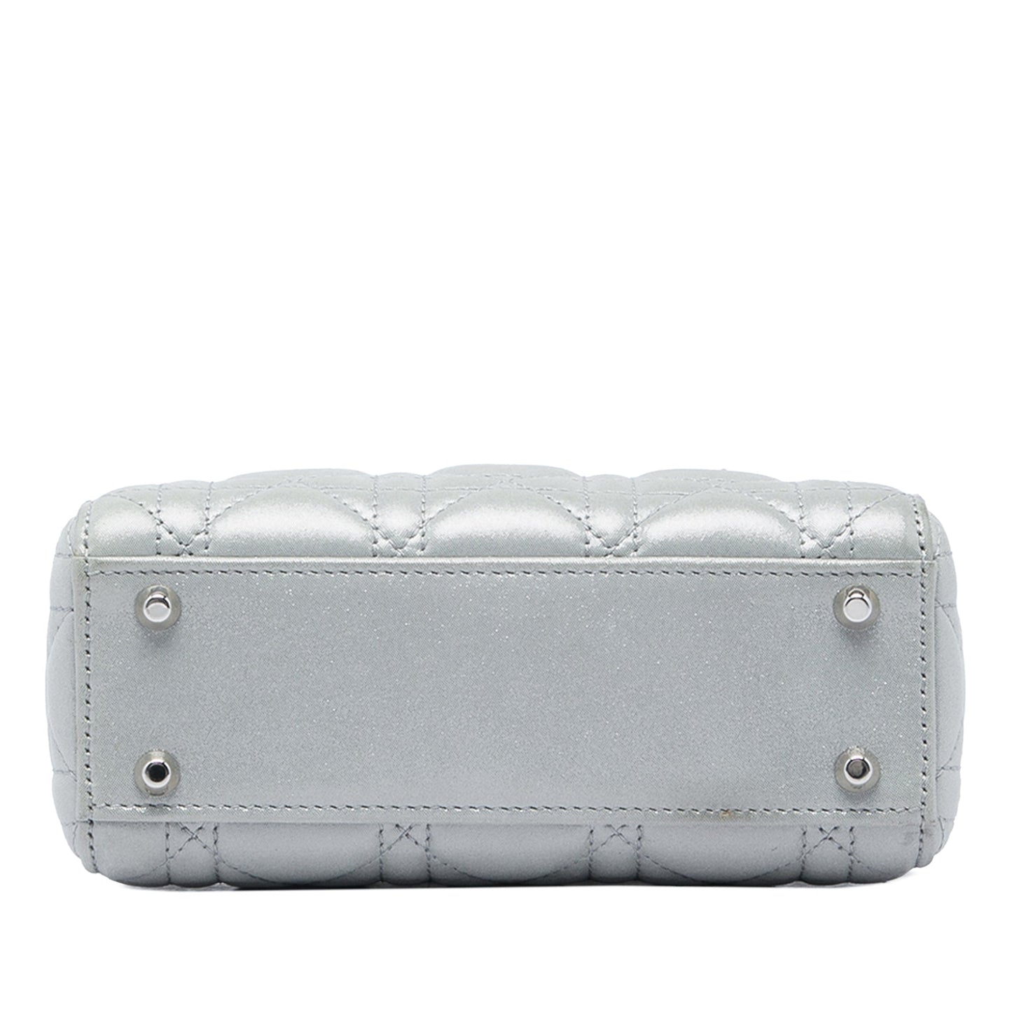 Dior Mini Iridescent Lambskin Cannage Lady Dior