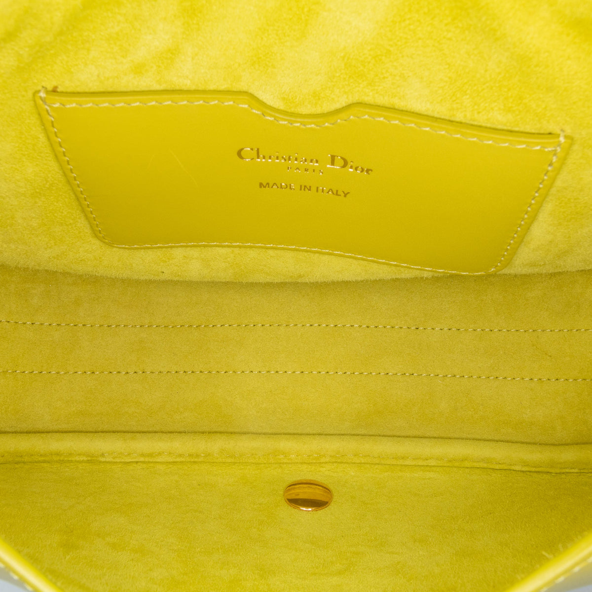 Dior Medium Leather Bobby Crossbody — Green