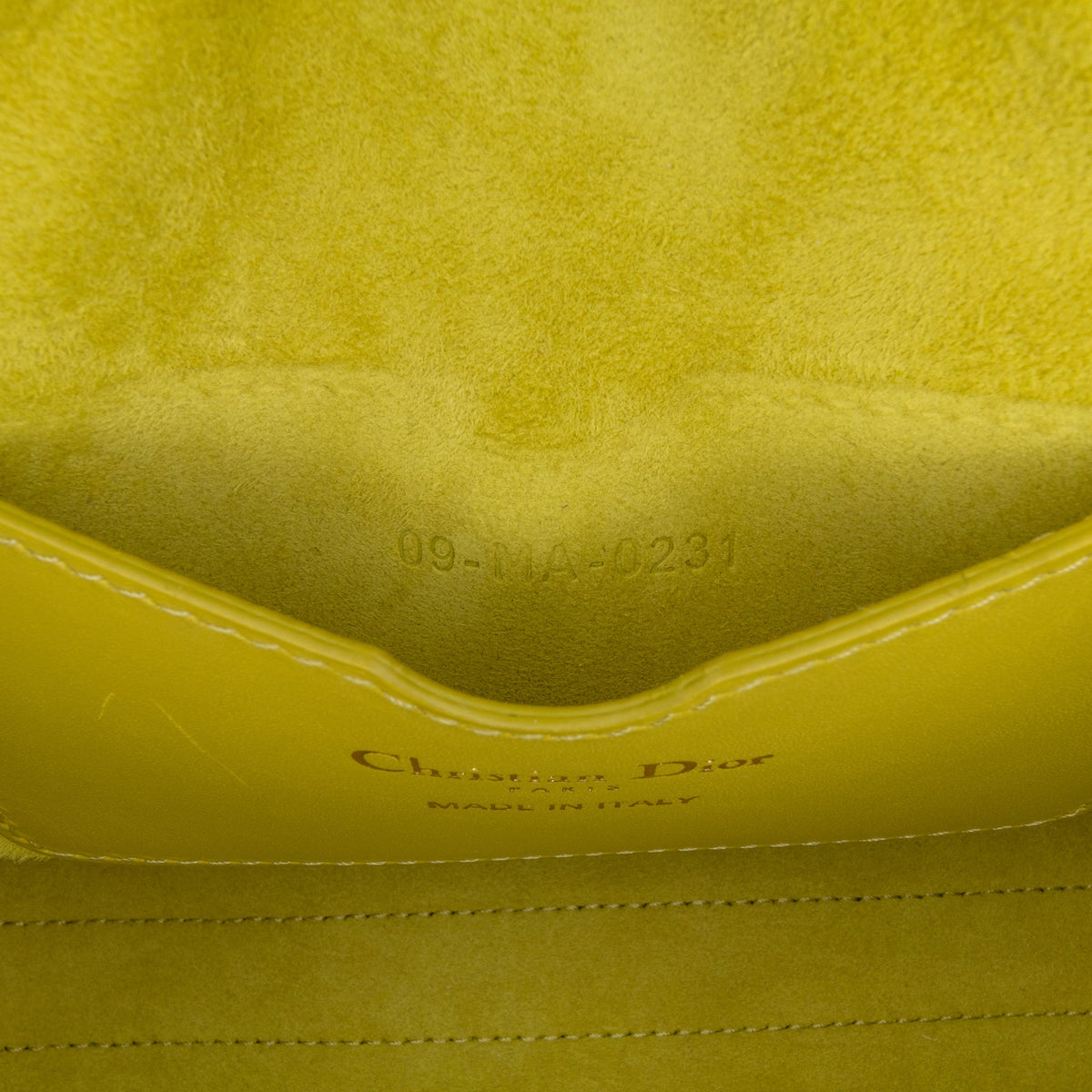 Dior Medium Leather Bobby Crossbody — Green