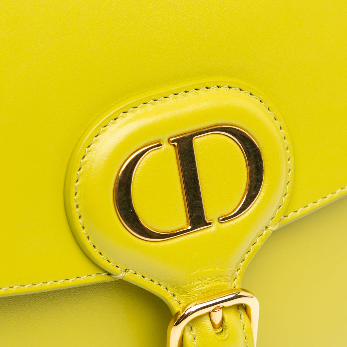 Dior Medium Leather Bobby Crossbody — Green