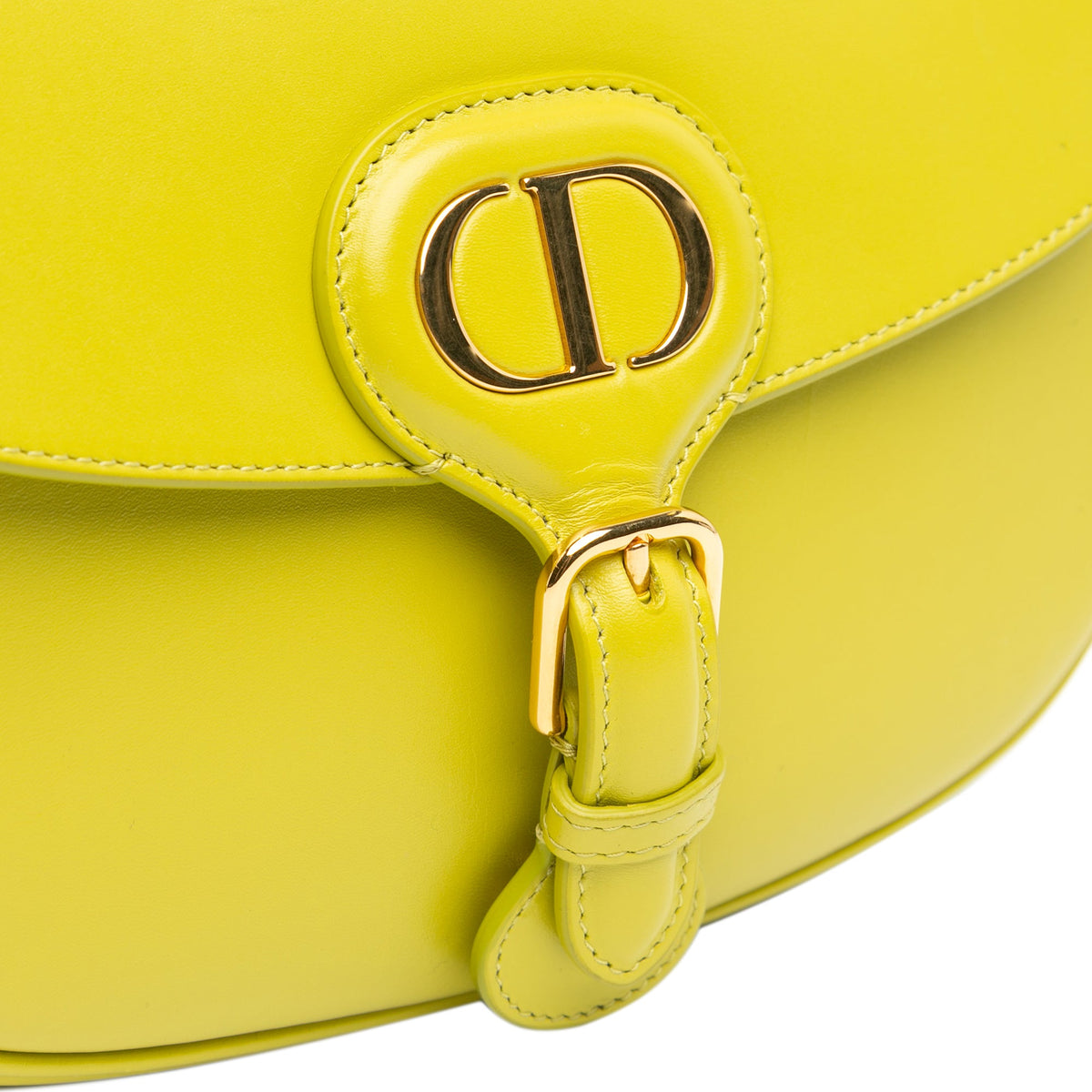 Dior Medium Leather Bobby Crossbody — Green