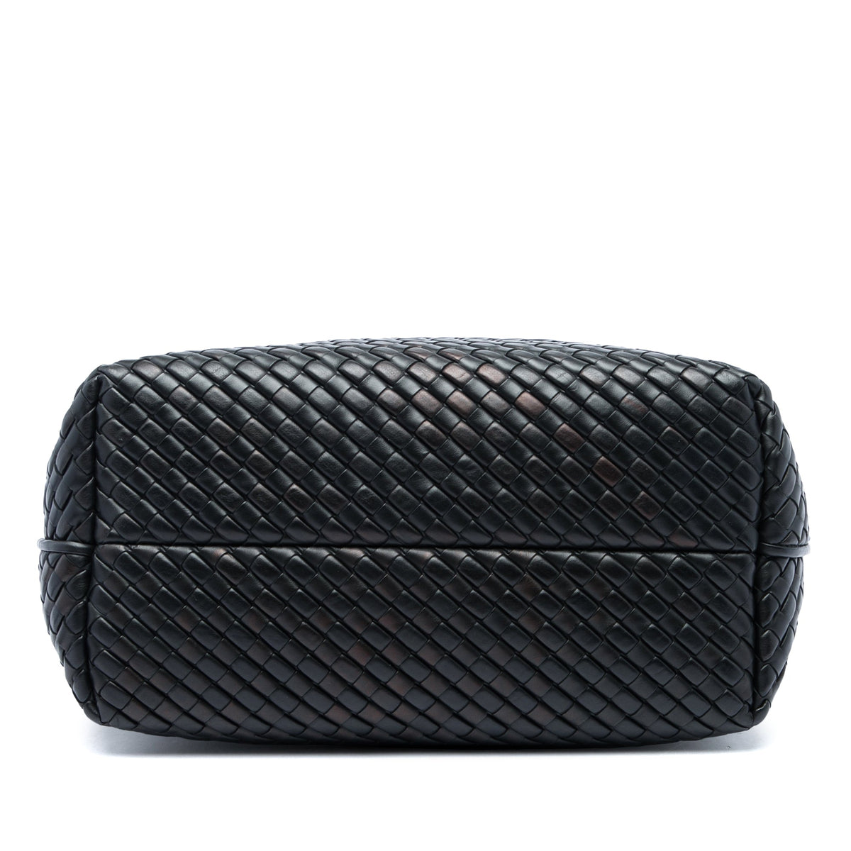 Bottega Veneta Nappa Intrecciato Imperatore Convertible Tote — Black