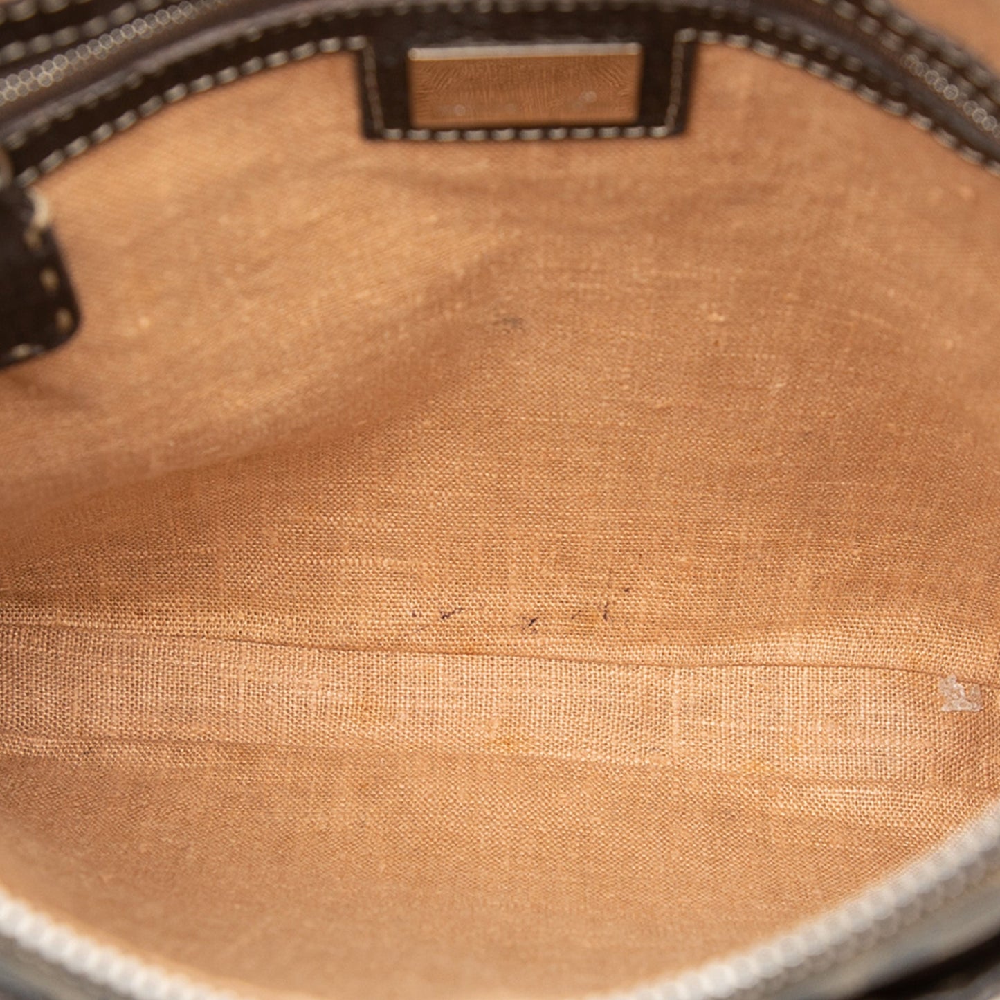 Fendi Zucca Canvas Selleria Crossbody
