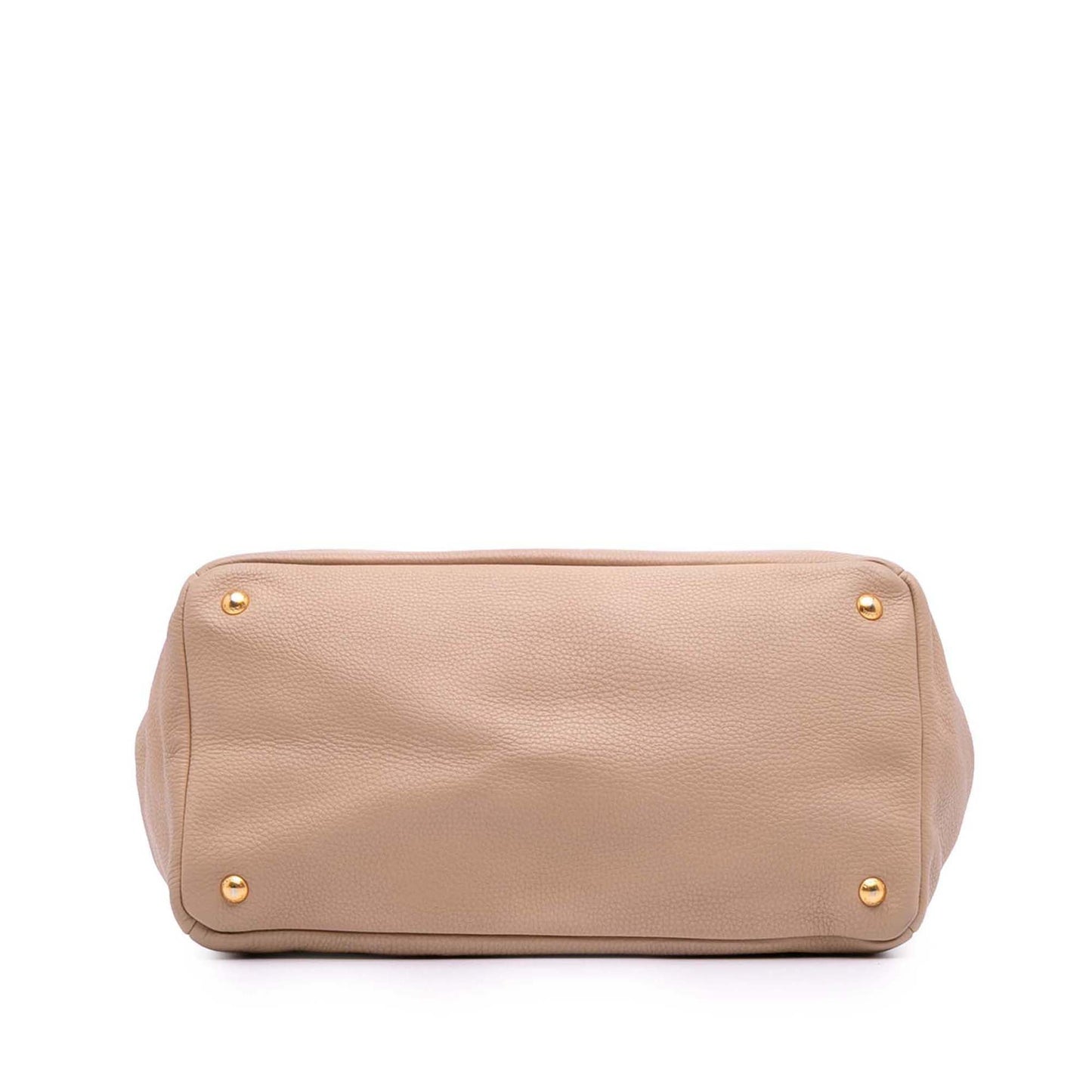 Prada Vitello Daino Open Convertible Tote
