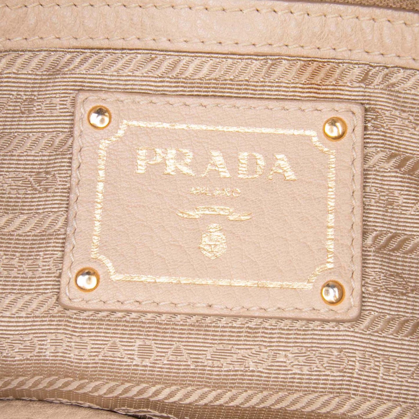 Prada Vitello Daino Open Convertible Tote