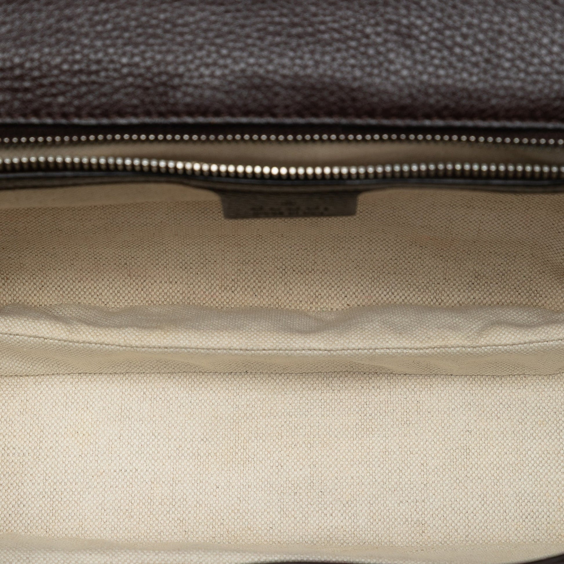 Gucci Medium GG Canvas New Bamboo Top Handle Bag