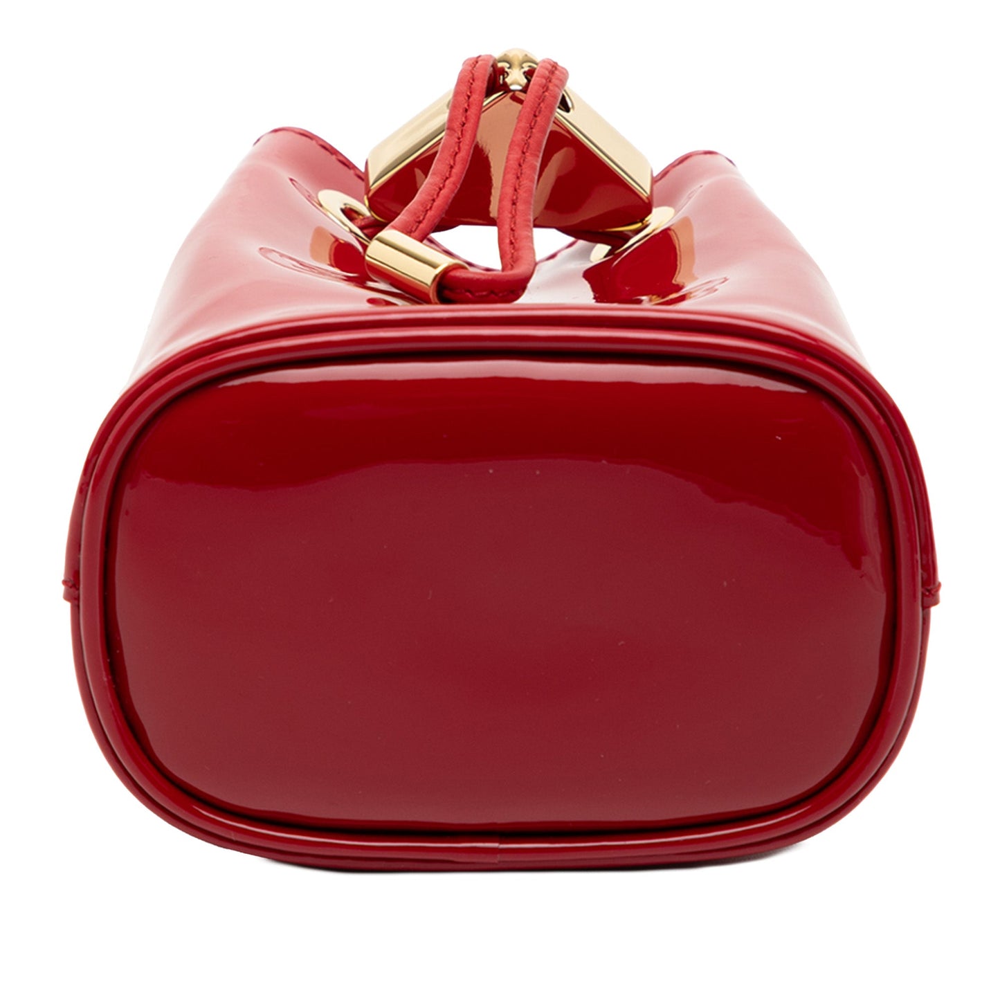 Prada Mini Patent Drawstring Pouch