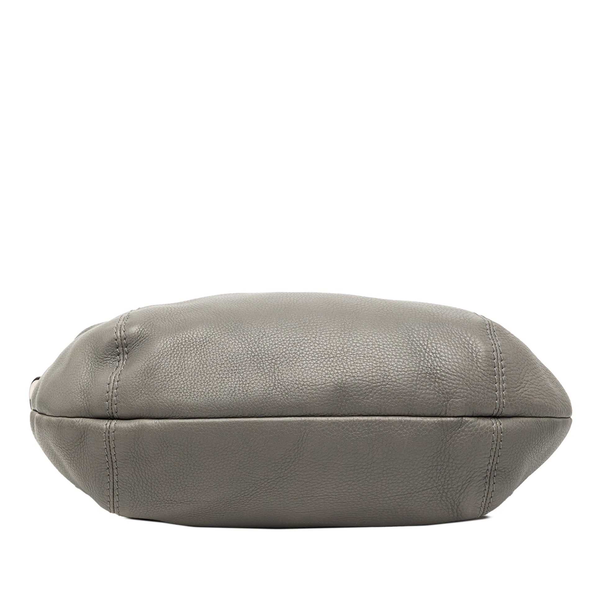 Gucci Pebbled Leather Techno Horsebit Hobo