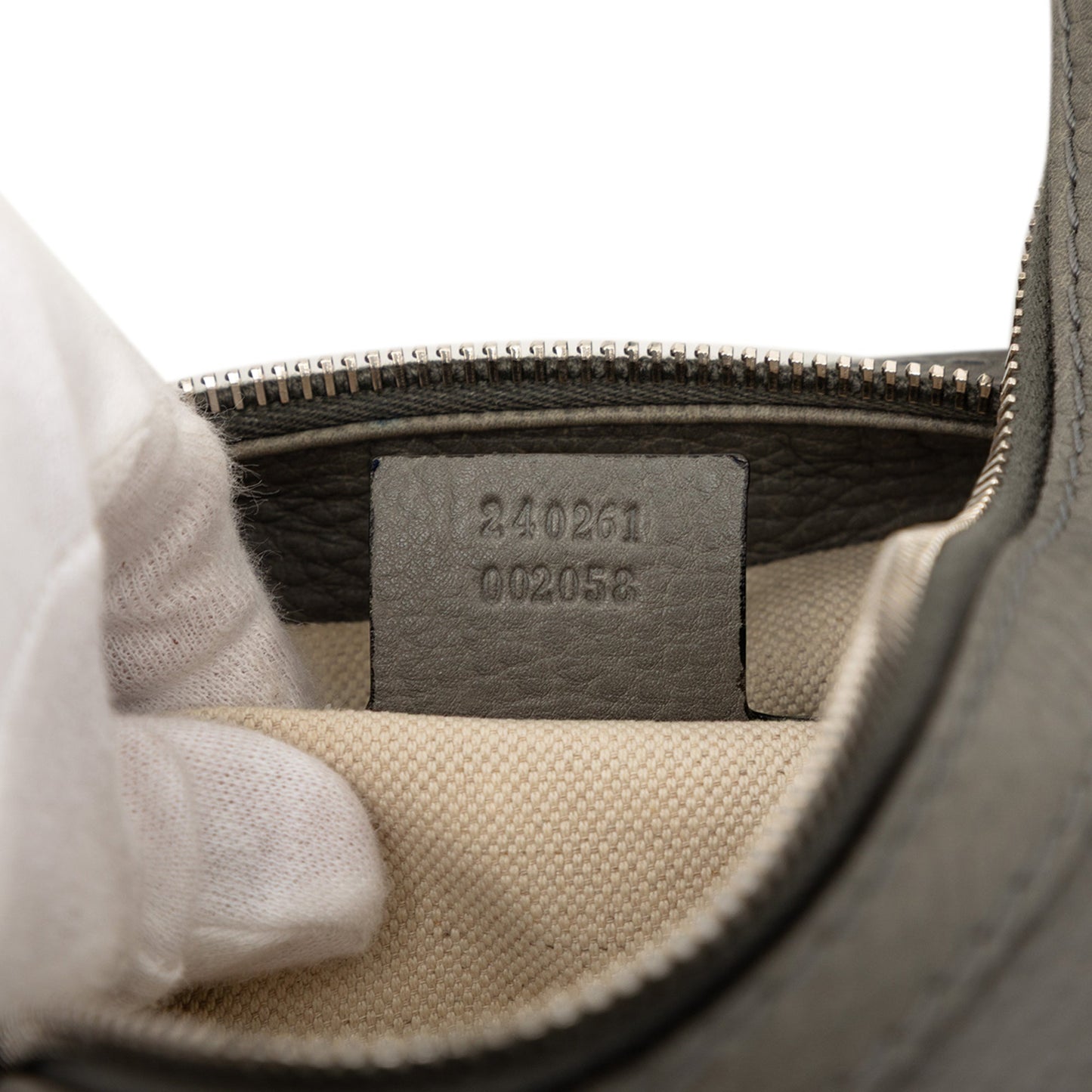 Gucci Pebbled Leather Techno Horsebit Hobo