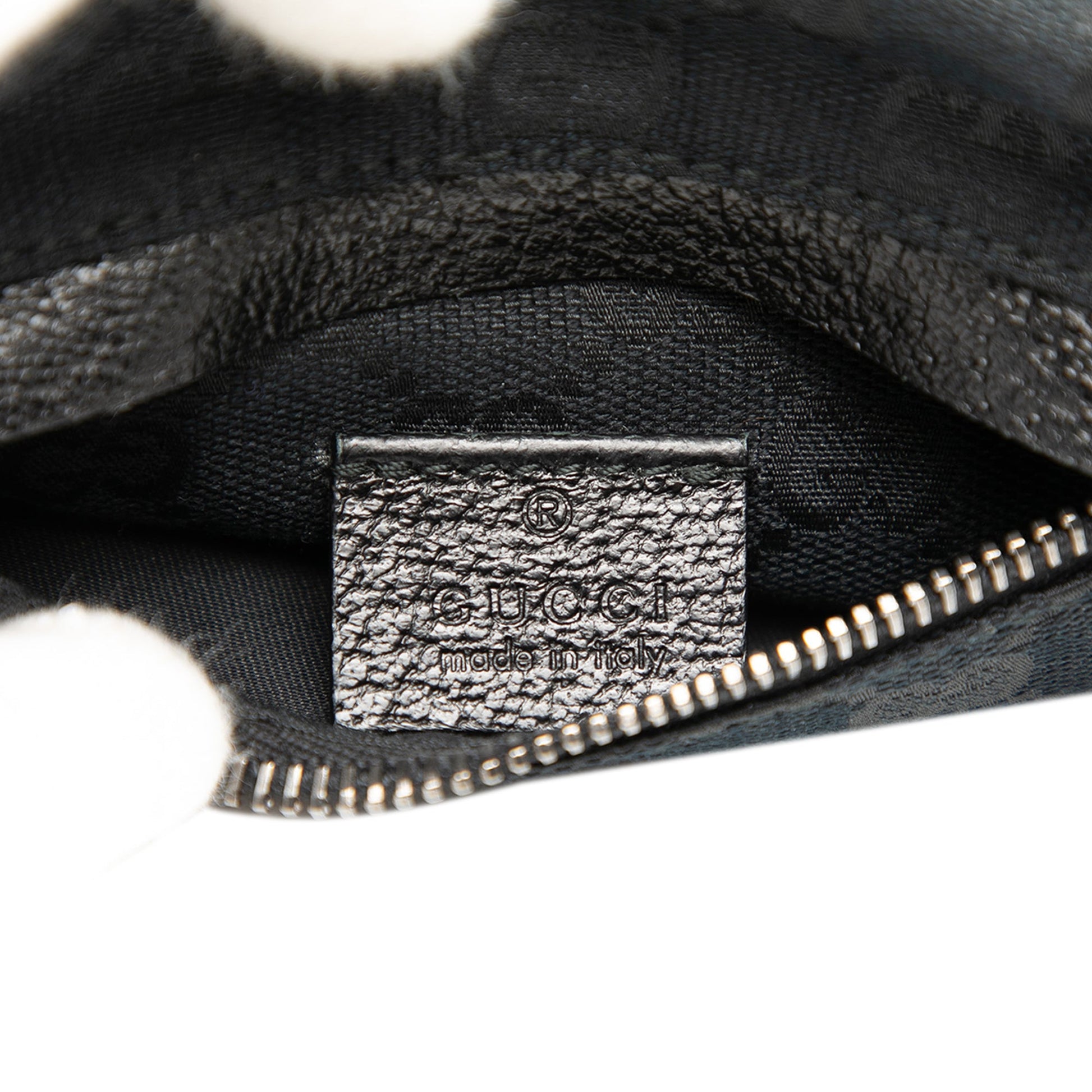 Gucci GG Canvas Double Pocket Belt Bag