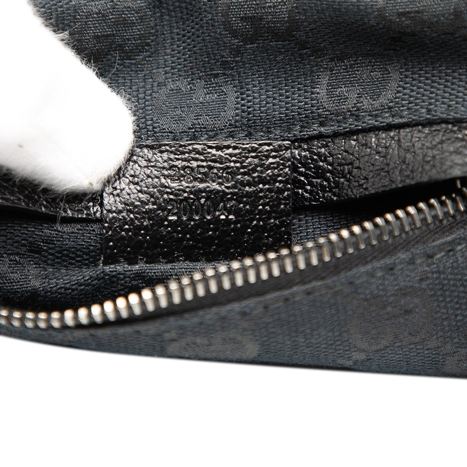 Gucci GG Canvas Double Pocket Belt Bag