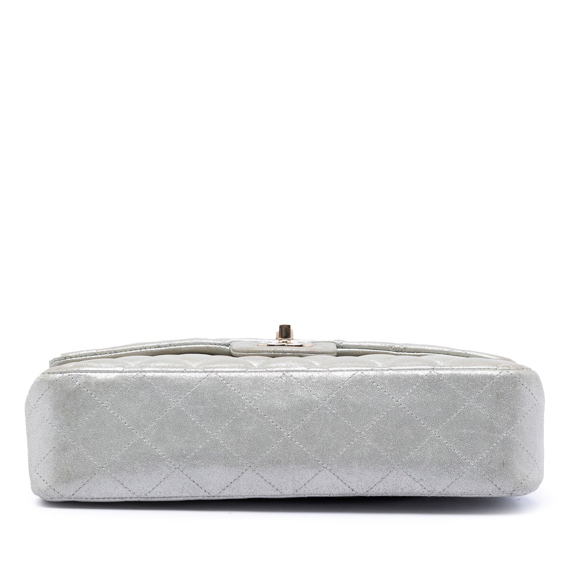 Chanel Medium Classic Iridescent Lambskin Double Flap
