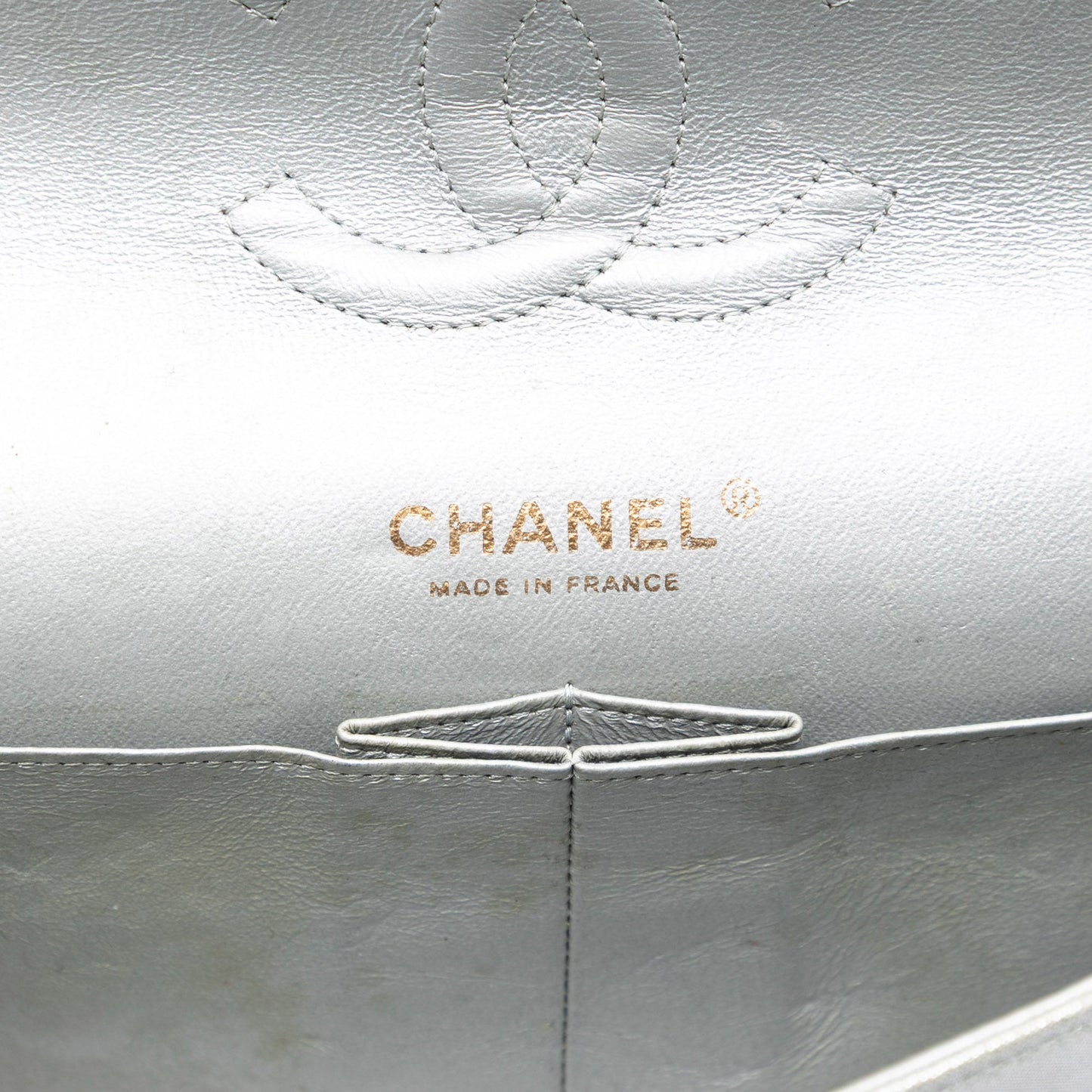 Chanel Medium Classic Iridescent Lambskin Double Flap