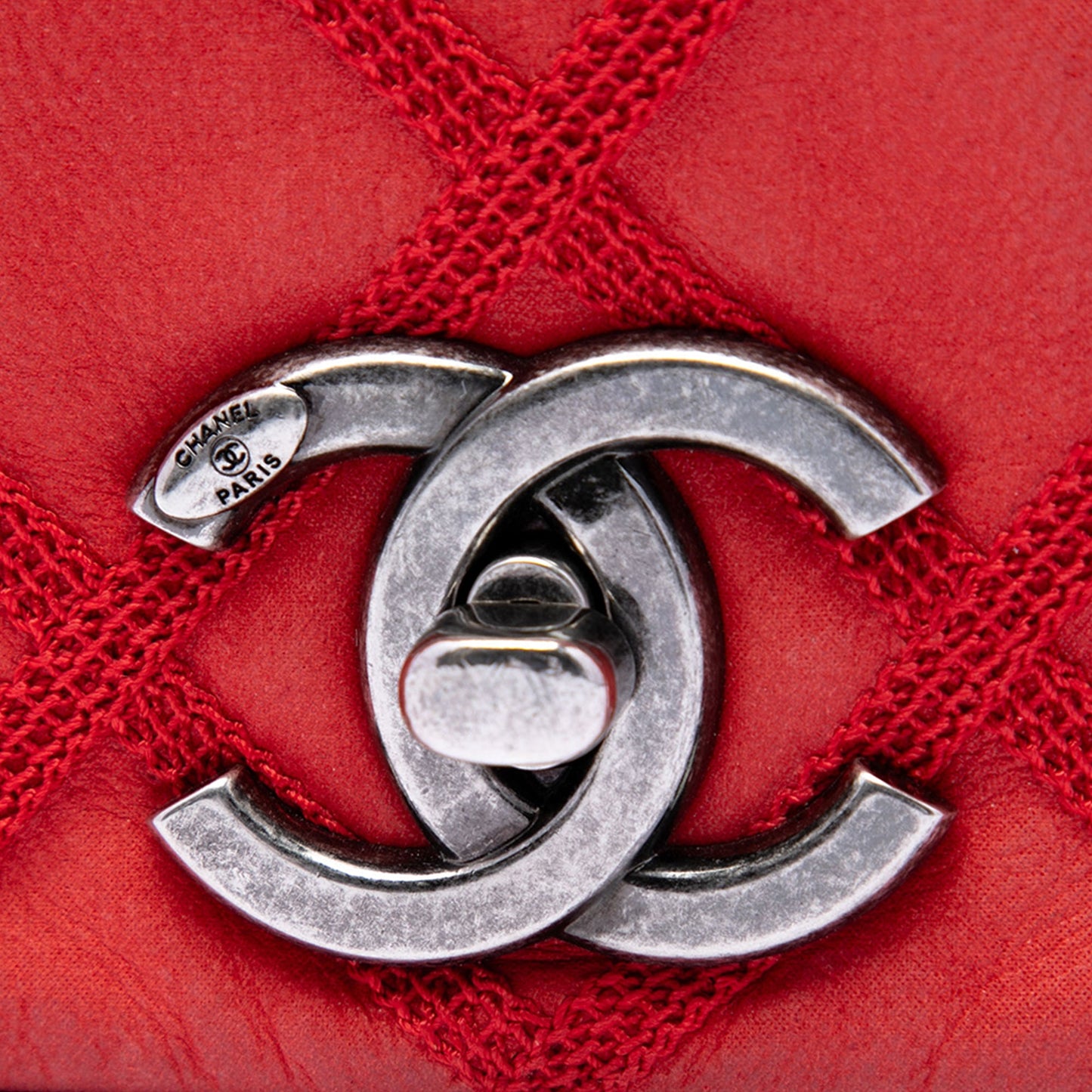 Chanel Small Nubuck Diamond Stitch Chain Flap